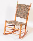 19TH CENTURY AESTHETIC MOVEMENT PASS THROUGH ROCKING CHAIR