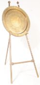VINTAGE MID 20TH CENTURY HONG KONG BRASS CHARGER PLATE