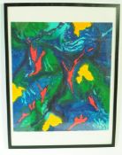 JOHN HUBBARD - LIMITED EDITION SIGNED PRINT - WATER GARDEN