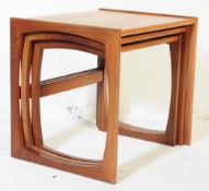 MID CENTURY G PLAN QUADRILLE TEAK NEST OF TABLES