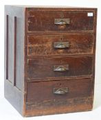 LATE 19TH CENTURY VICTPRIAN MAHOGANY CHEST OF DRAWERS