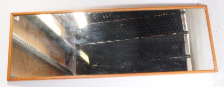 EARLY 20TH CENTURY LARGE RAILWAY STATION WAITING ROOM MIRROR