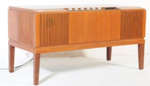 RETRO MID CENTURY TEAK CASED STEREOGRAM