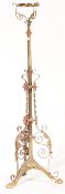 19TH CENTURY VICTORIAN FLOOR STANDING OIL LAMP