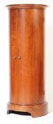 VICTORIAN REVIVAL MAHOGANY CYLIDER BOOKCASE CABINET