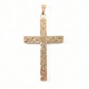 VINTAGE HALLMARKED 9CT GOLD NECKLACE PENDANT