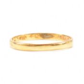 VINTAGE HALLMARKED 22CT GOLD BAND RING