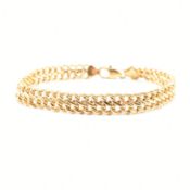 HALLMARKED 9CT GOLD BRACELET CHAIN