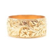 ANTIQUE HALLMARKED 18CT GOLD BAND RING