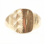 VINTAGE HALLMARKED 9CT GOLD SIGNET RING