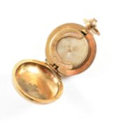 18CT GOLD FILLED SOVEREIGN HOLDER CASE