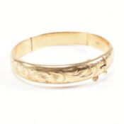 VINTAGE HALLMARKED 9CT GOLD BANGLE BRACELET