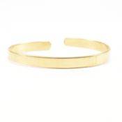 VINTAGE HALLMARKED 18CT GOLD BANGLE BRACELET