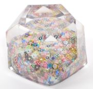 BACCARAT 1960S FRENCH MILLEFIORI PAPERWEIGHT