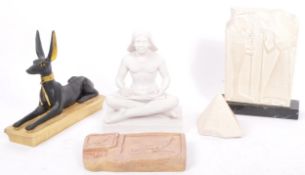 COLLECTION OF CONTEMPORARY EGYPTIAN ITEMS