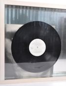 PHIL COLLINS OF GENESIS FRAMED FACE VALUE VINYL & SLEEVE