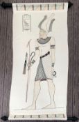 LARGE WALL HANGING OF EGYPTIAN INTEREST