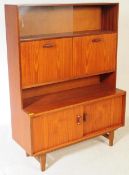 BRITISH MODERN DESIGN MID 20TH CENTURY TEAK BOOKCASE