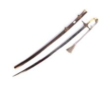 19TH CENTURY VICTORIAN CAVALRY OFFICERS MAMELUKE SABRE SWORD