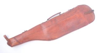 ARMY & NAVY - VINTAGE CIRCA 1940S LEATHER GUN CASE