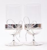 VERA WANG FOR WEDGWOOD - LOVE KNOT TEALIGHT HOLDERS