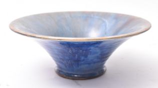 ROYAL DOULTON - EARLY 20TH CENTURY BLUE GLAZED BOWL