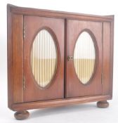 VICTORIAN 19TH CENTURY MAHOGANY CORNER CABINET