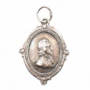 CHARLES I ROYALIST BADGE CHARM PENDANT