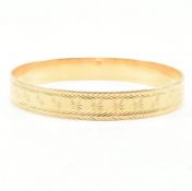 ANTIQUE 18CT GOLD BANGLE BRACELET