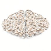 VINTAGE HALLMARKED SILVER NURSES BELT BUCKLE