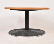 TECNO MILANO - MID CENTURY ITALIAN OAK TOP LOW COFFEE TABLE