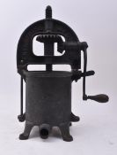 ENTERPRISE MFG CO. - VINTAGE AMERICAN CAST IRON FRUIT PRESS