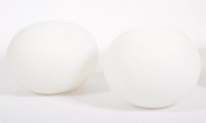 JASPER MORRISON FOR FLOS LIGHTING - PAIR OF GLO BALL LIGHTS