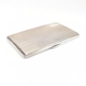 GEORGE VI HALLMARKED SILVER CIGARETTE CASE