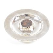 CASED LIMITED EDITION ROYAL MINT BRITANNIA HALLMARKED SILVER COIN DISH
