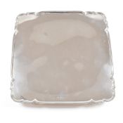 GEORGE V HALLMARKED SILVER SALVER TRAY