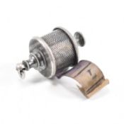 EARLY 20TH CENTURY NOVELTY SILVER PLATED TAPE MEASURE