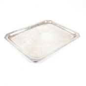 WHITE METAL FRENCH SILVER TRAY