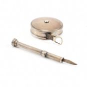 SAMPSON & MORDAN TAPE MEASURE & TOOTH PICK