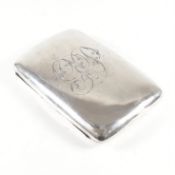 EDWARDIAN HALLMARKED SILVER CIGARETTE CASE