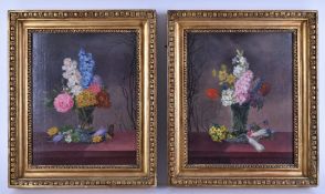 WILLEM ACKERMANN (GERMAN) - PAIR OF 19TH CENTURY OIL PAINTINGS