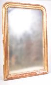 19TH CENTURY VICTORIAN GILT FRAMED MIRROR