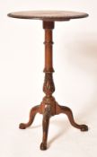 19TH CENTURY VICTORIAN OAK OCCASIONAL WINE TABLE