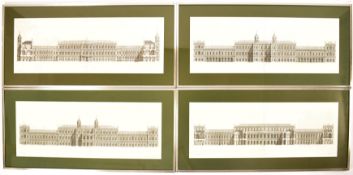 INIGO JONES - SET OF 18TH CENTURY ARCHITECTURAL ENGRAVINGS