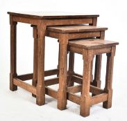 ROBERT MOUSEMAN THOMPSON - OAK NEST OF GRADUATING TABLES