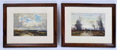 WILLIAM MANNERS - PAIR OF RURAL LANDSCAPE PAINTINGS