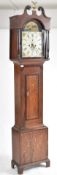 GEORGE III PREDDY OF TAUNTON OAK LONGCASE CLOCK