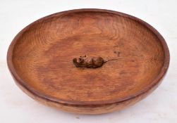 ROBERT MOUSEMAN THOMPSON - LARGE PEDESTAL BOWL