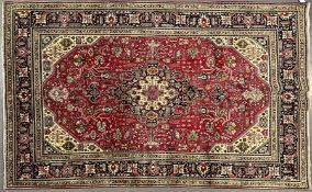 EARLY 20TH CENTURY NORTH WEST PERSIAN TABRIZ CARPET RUG