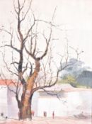 WU GUANZHONG 吴冠中 (CHINESE, B. 1919 -2010) - A DAY IN AUTUMN